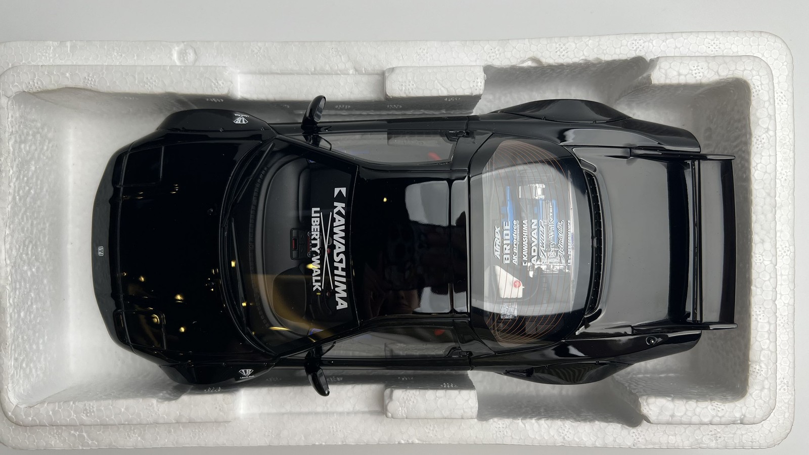 1:18 OTTO Honda NSX NA1 2020 LB-WORKS Resin Die-Cast Model Car