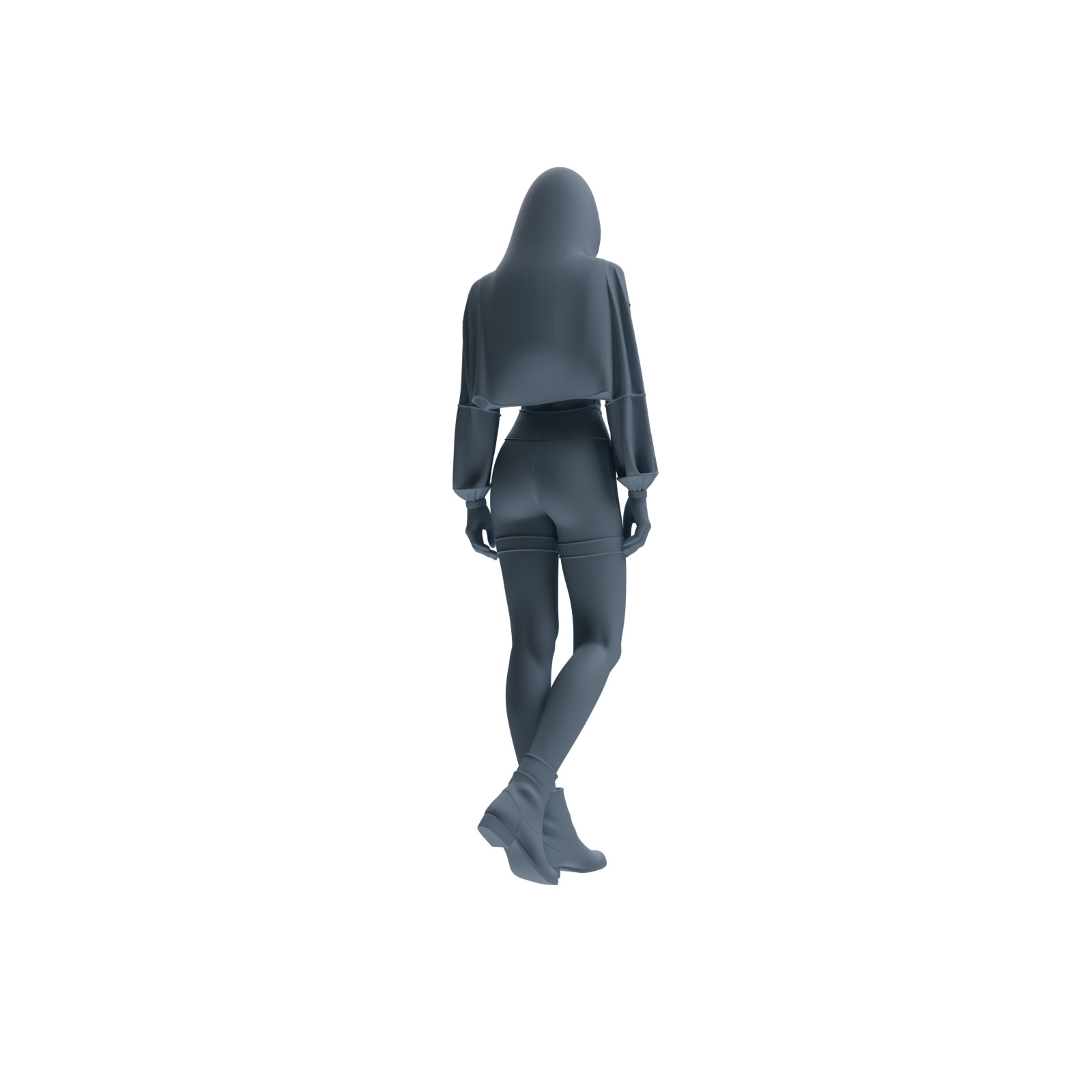 MRY-SFW 1/64/87/160 Fashion Girl Figure Modern HO N Scale Miniature Diorama