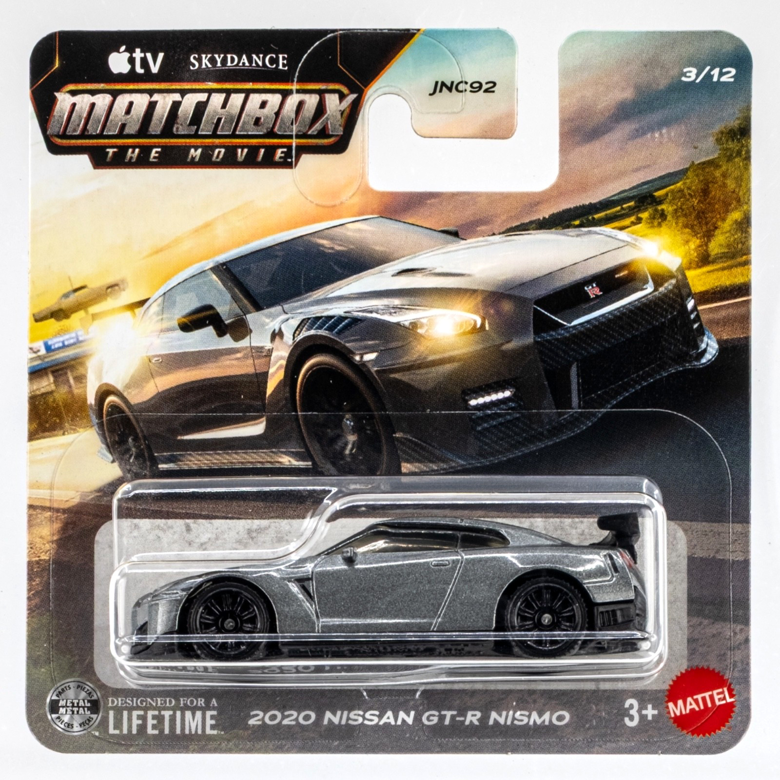 2026 Matchbox The Movie #3 2020 Nissan GT-R Nismo GUN METALLIC | FSSC