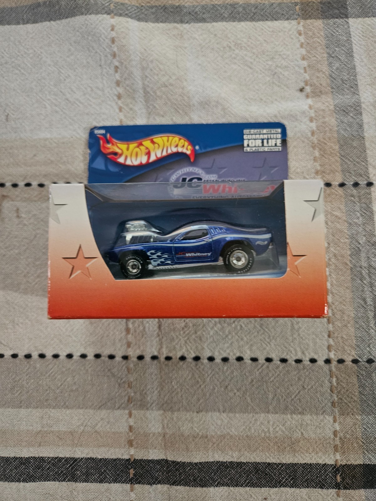 RARE JC Whitney Hot Wheels Promo Set – 4‑Car Bundle – Boxed & Carded – Clean Con