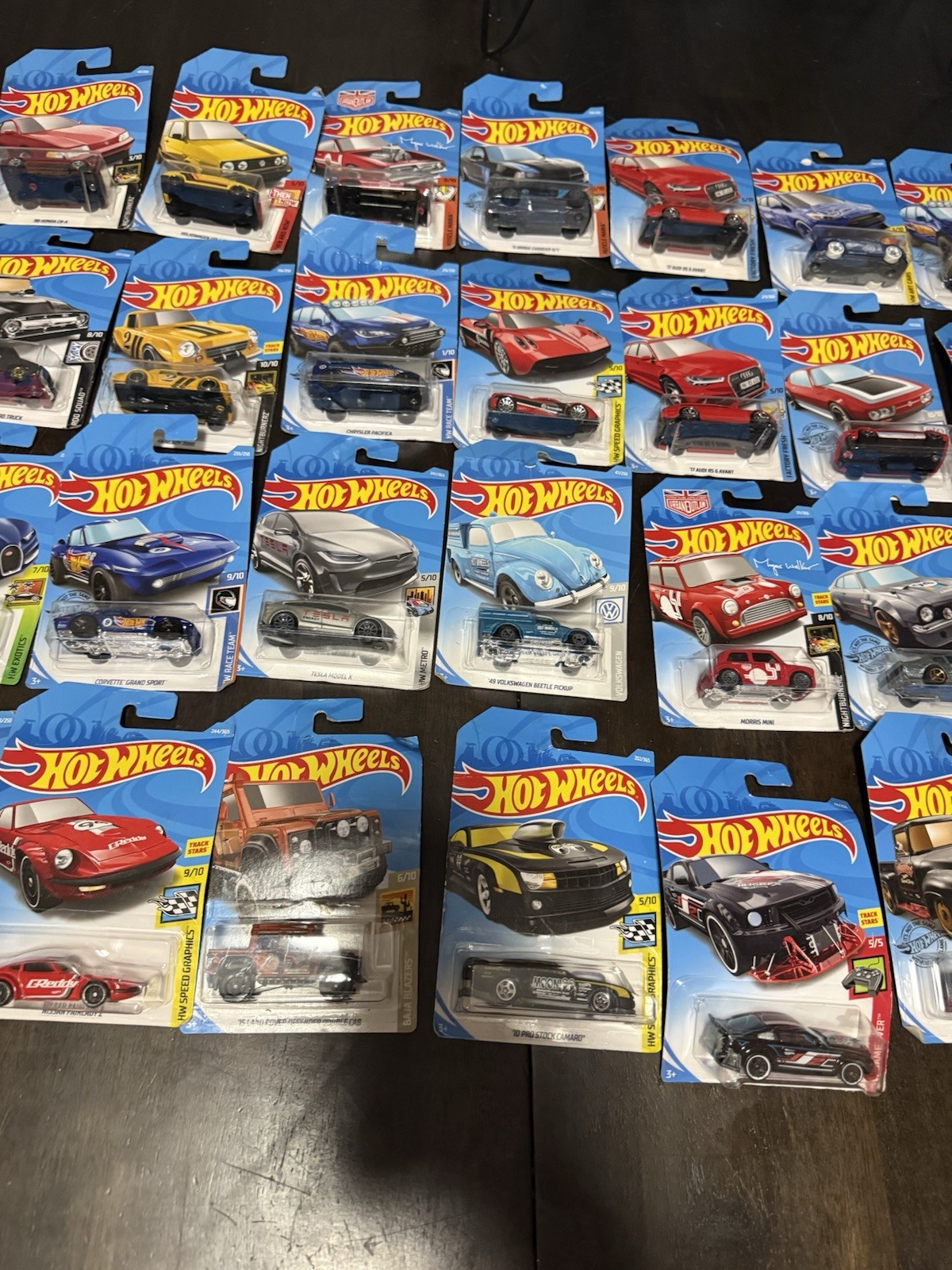 Hot wheels Lot Of 54 Sealed Variety Of Types