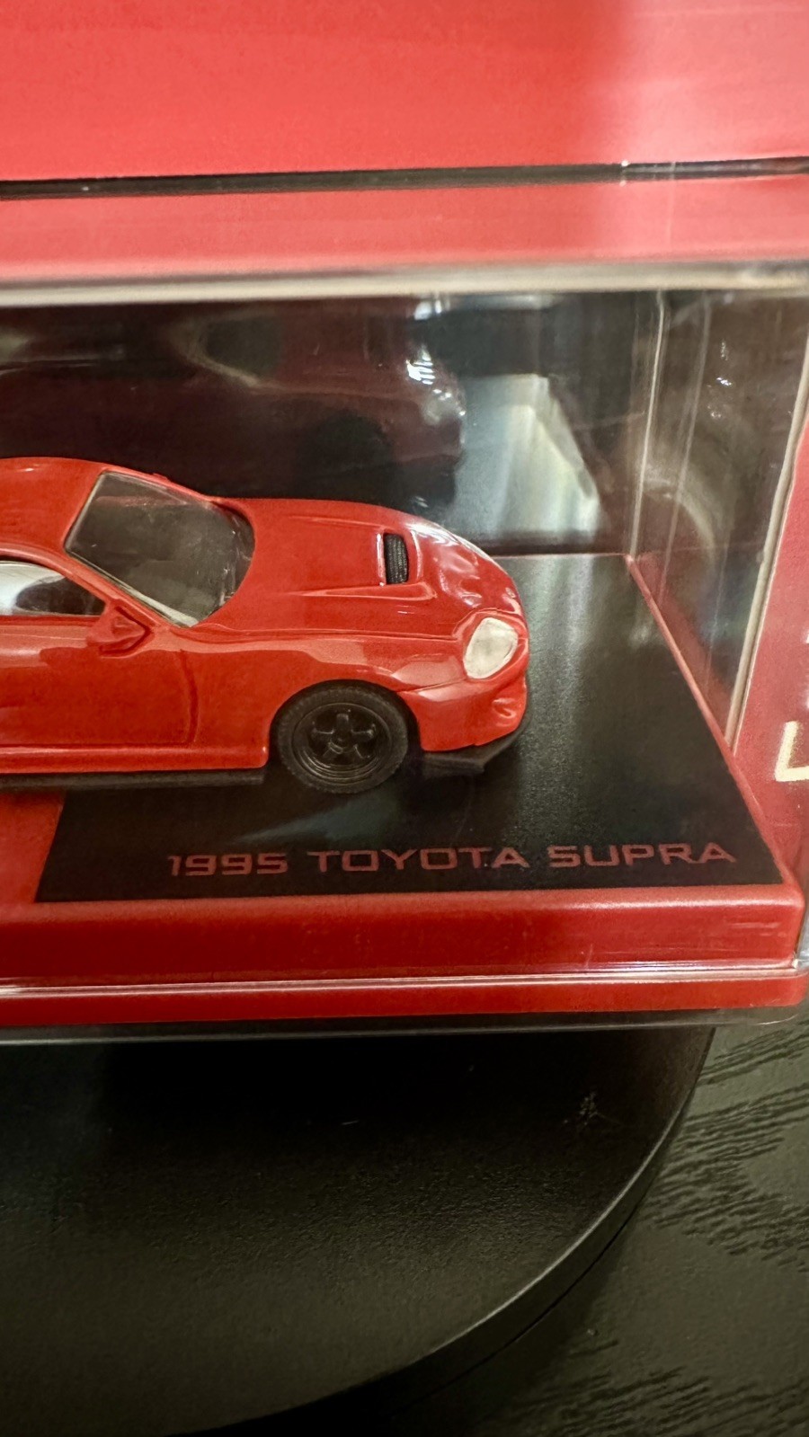 NEW 2026 Majorette Collection Series *1995 TOYOTA SUPRA* Red Coupe Plastic Case