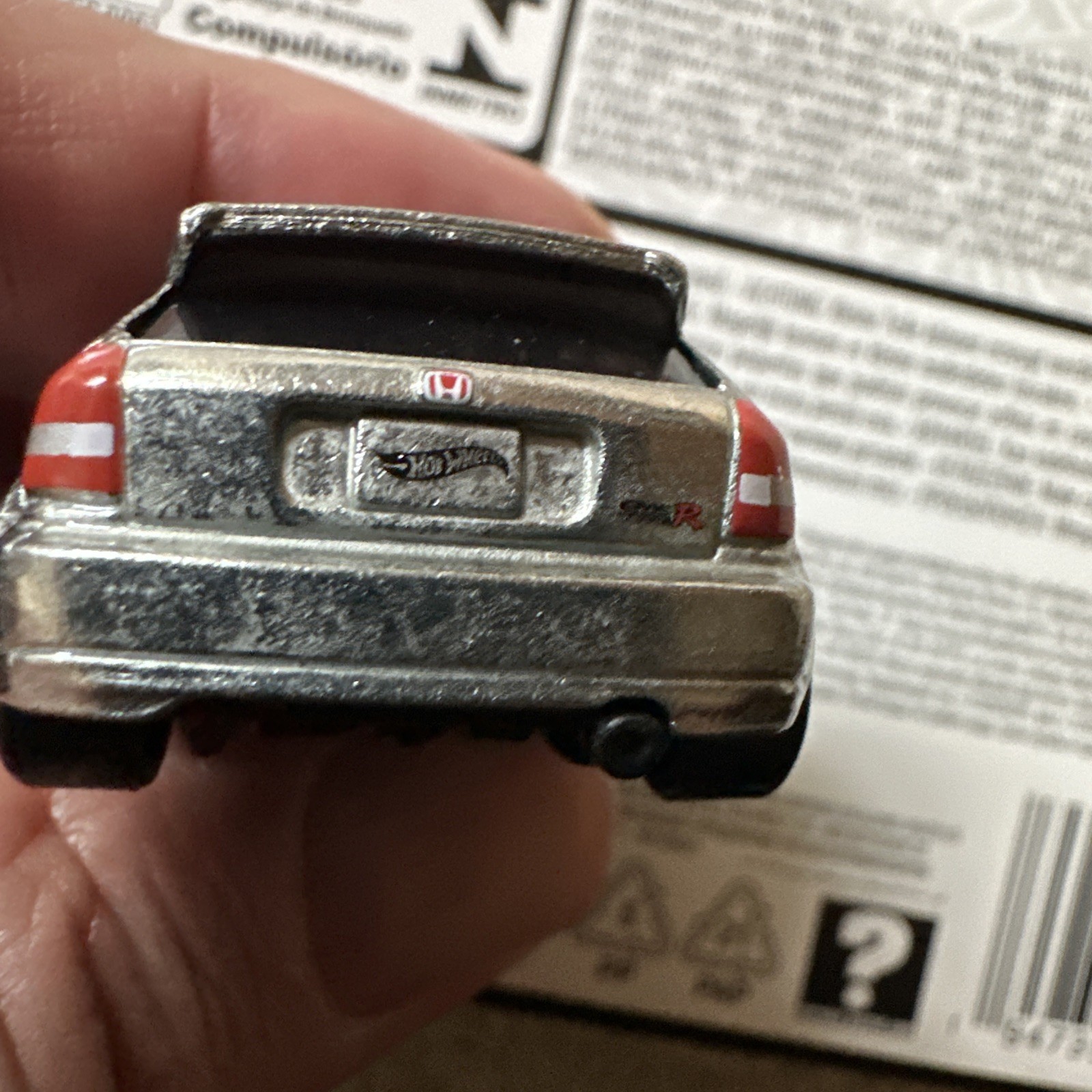 Hot Wheels ZAMAC 1999 HONDA Civic Type R EK9 New LOOSE Silver Series 2025