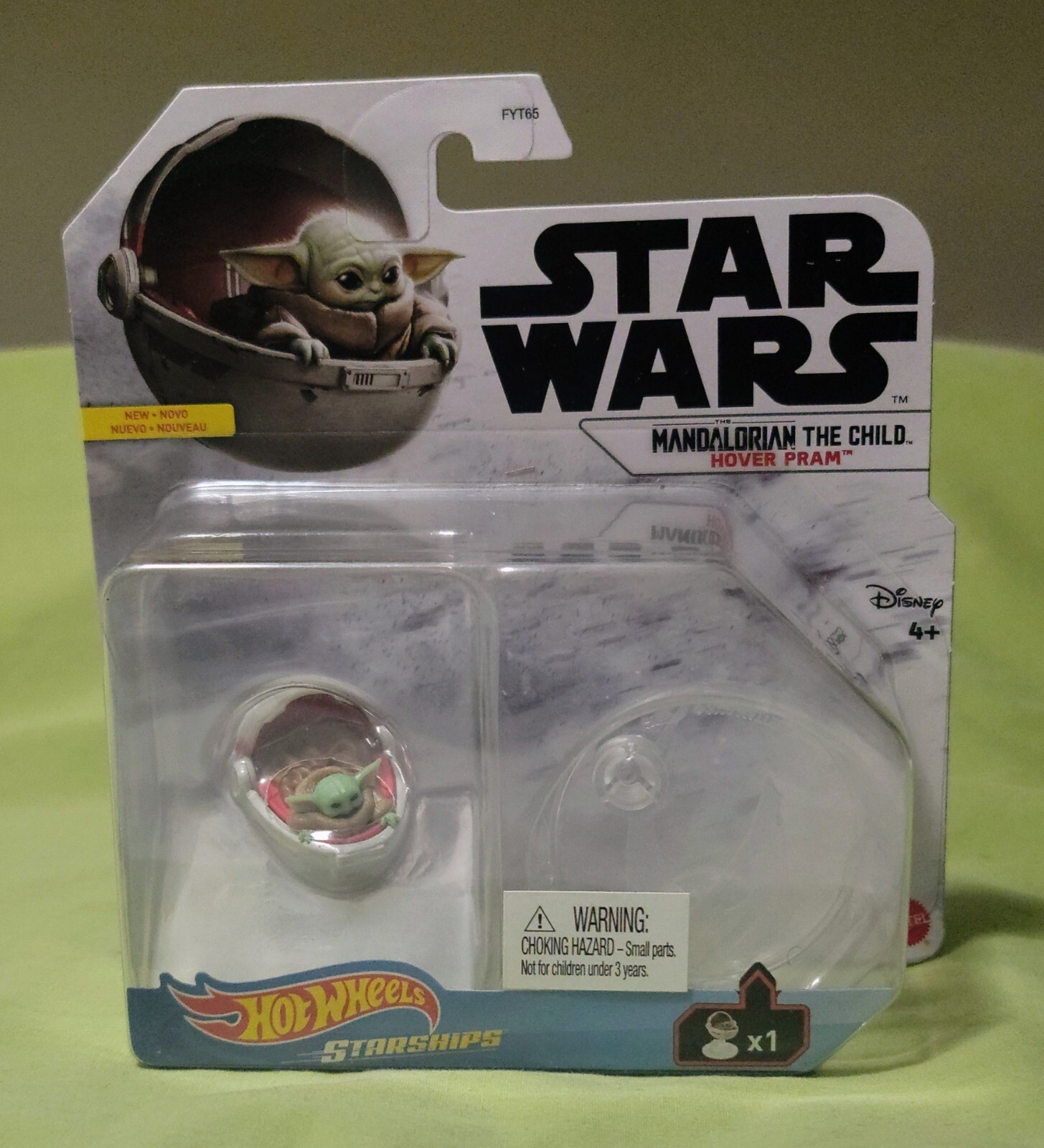 Hot Wheels Star Wars Starships Mandalorian The Child Hover Pram Baby Yoda Disney