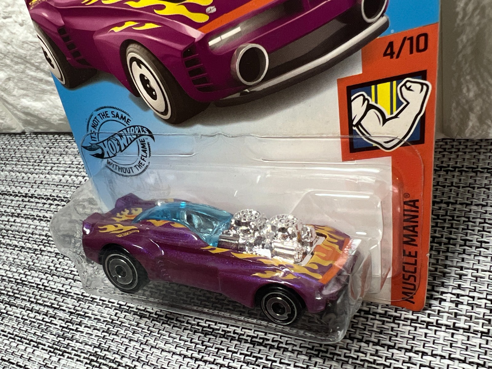 Hot Wheels Muscle Mania 4/10 Rodger Dodger 2.0 195/250 New For 2019 Purple