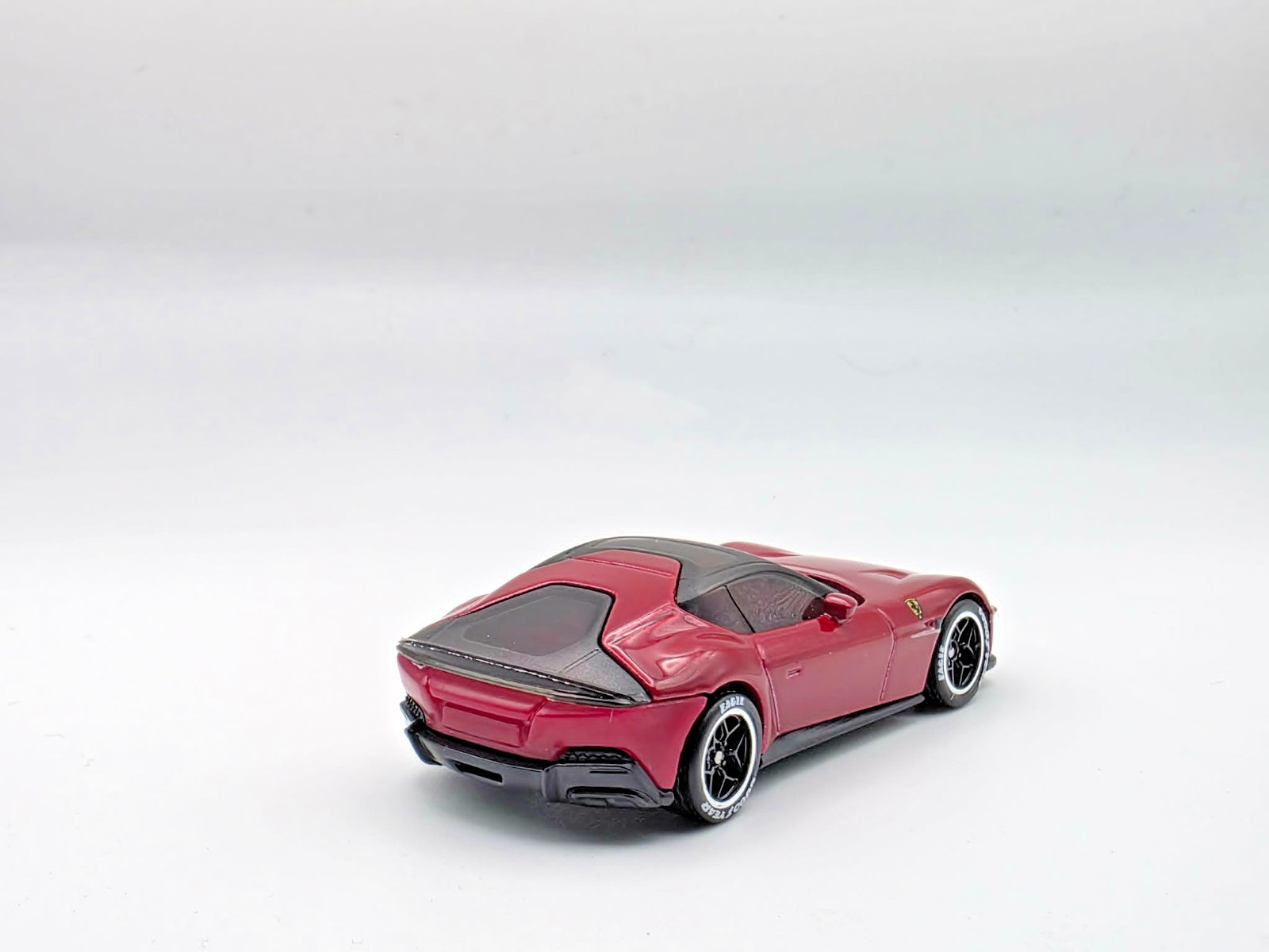 Hot wheels Ferrari 12CILINDRI , Real Riders, Rubber Tires, Custom Wheel swap