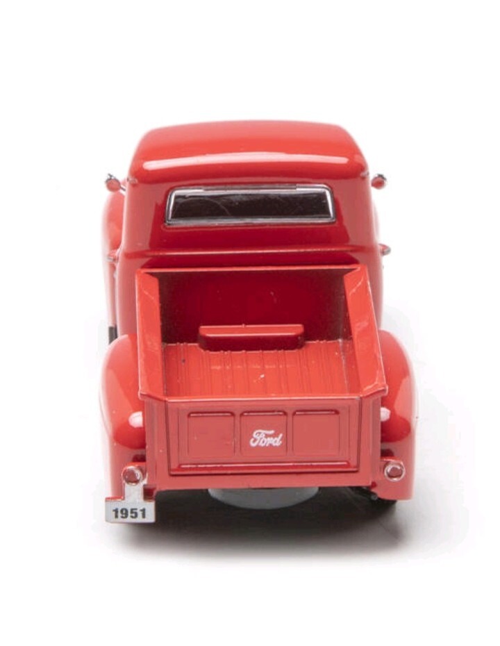 Denver Die-Cast 1:48 Scale 1951 Ford Pick-Up Truck – RED w/Red Rims – New