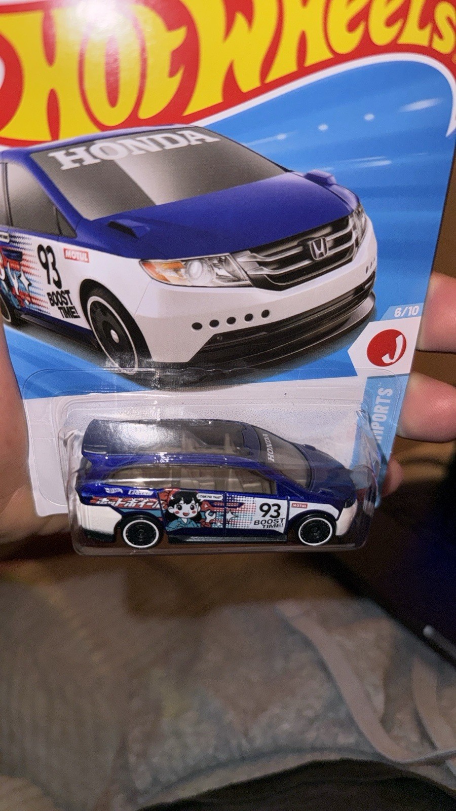 Free 1 day ship 2026 Hot Wheels Honda Odyssey (#6/10) J-Imports Series