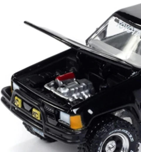 1985 Toyota SR5 Pickup Truck – Black 1:64 Scale Model – Johnny Lightning JLSP374