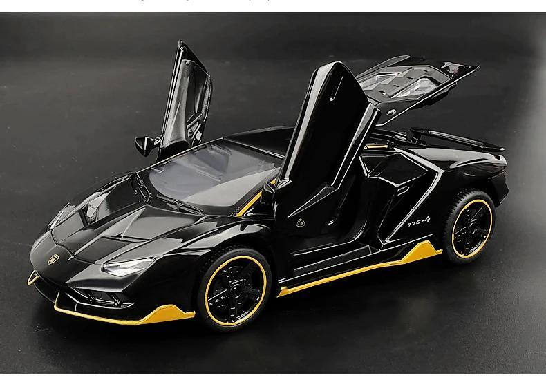1:32 Lamborghini LP770 Diecast Toy Car – Alloy Model with Sound & Light Effect