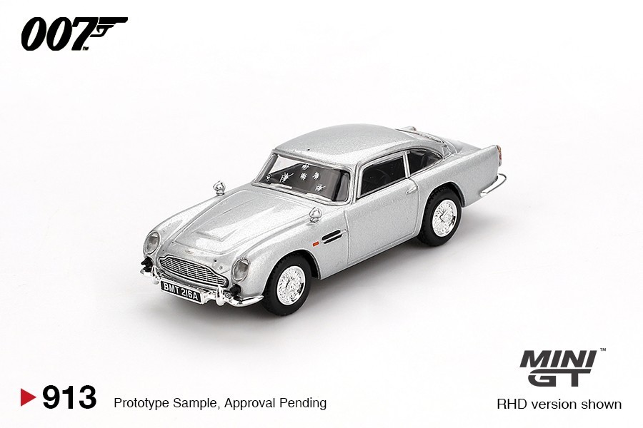 Mini GT 1:64 Aston Martin DB5 James Bond “Skyfall” – English Packaging #913