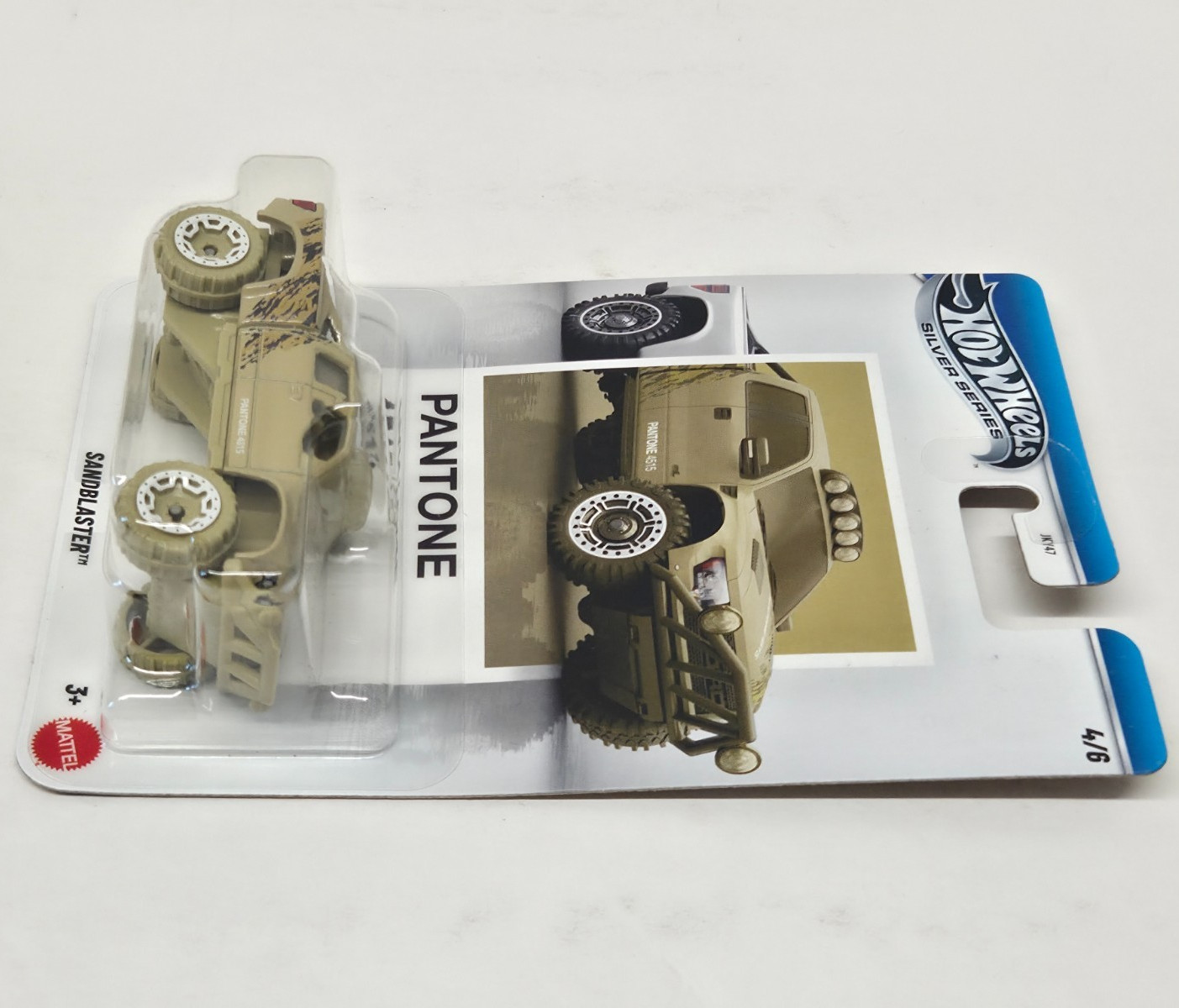 SANDBLASTER – Pantone 4515 – Mattel 2026 Hot Wheels Silver Series #4/6 IN STOCK