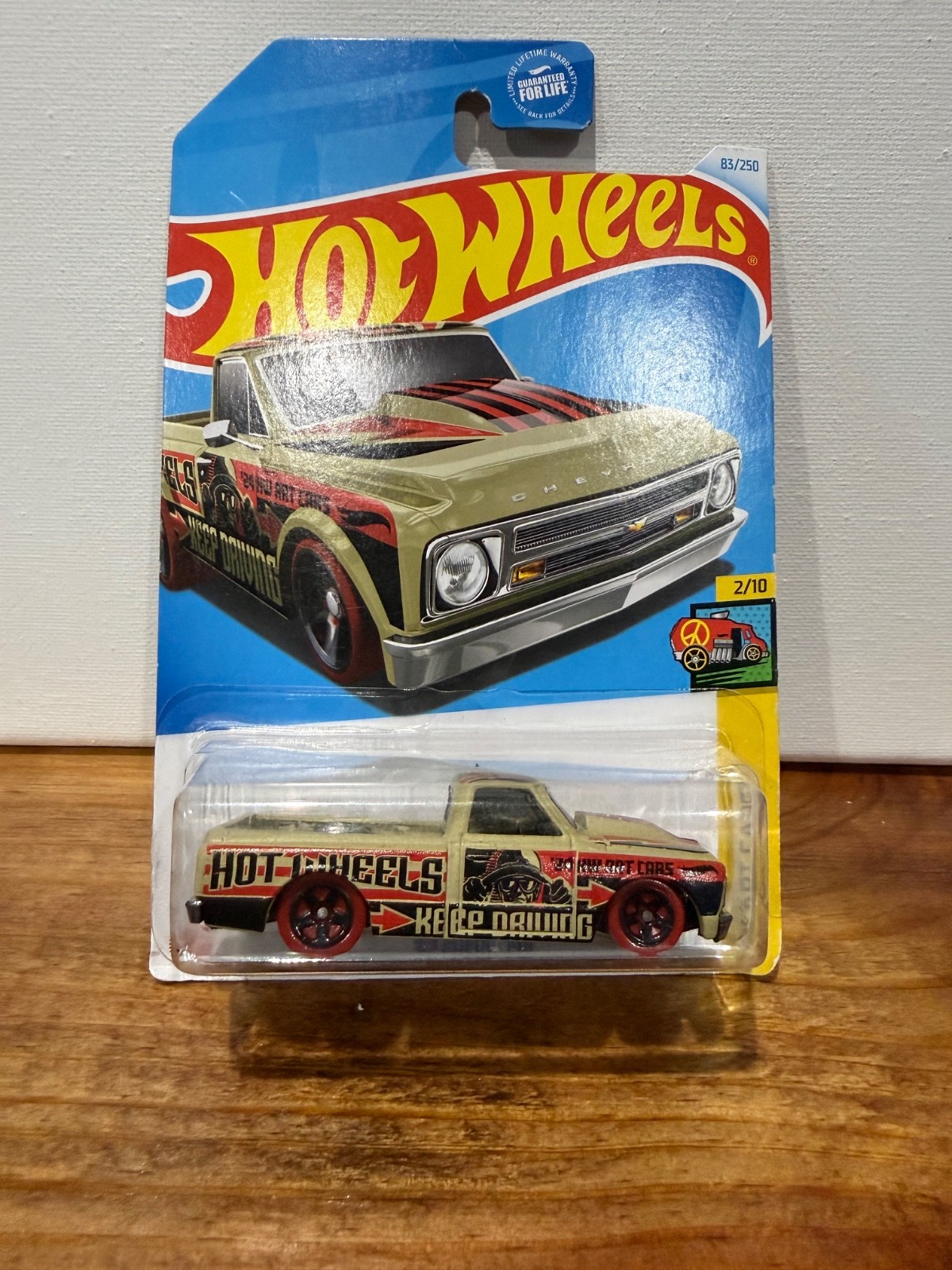 Hot Wheels 1967 Chevy C10 Art Cars Keep Driving 83/250