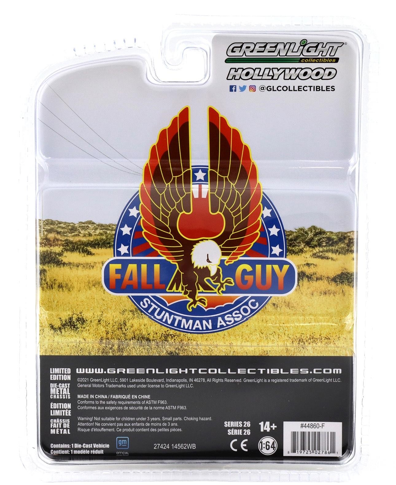 Greenlight 1:64 1982 GMC K-2500 Sierra Grande Wideside Stuntman Associa