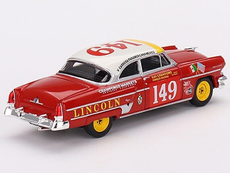 MINI GT 1:64 Lincoln Capri 1954 Carrera Panamericana Class Winner #149 Model 611