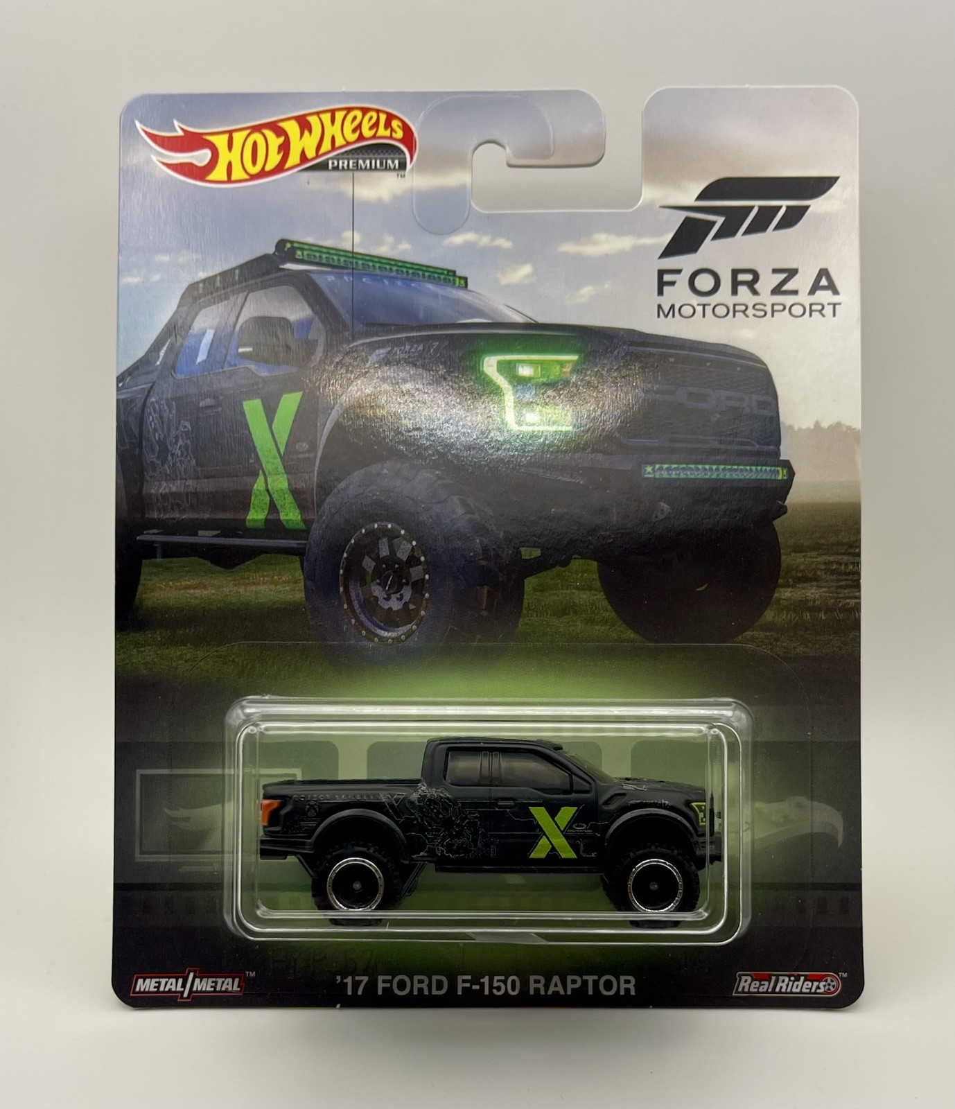 2019 Hot Wheels Premium 17 FORD F 150 RAPTOR FORZA MOTORSPORT