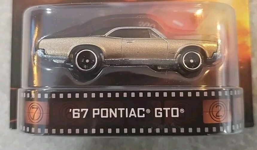 Hot Wheels Need For Speed ’67 Pontiac GTO Die-Cast Retro Entertainment Series