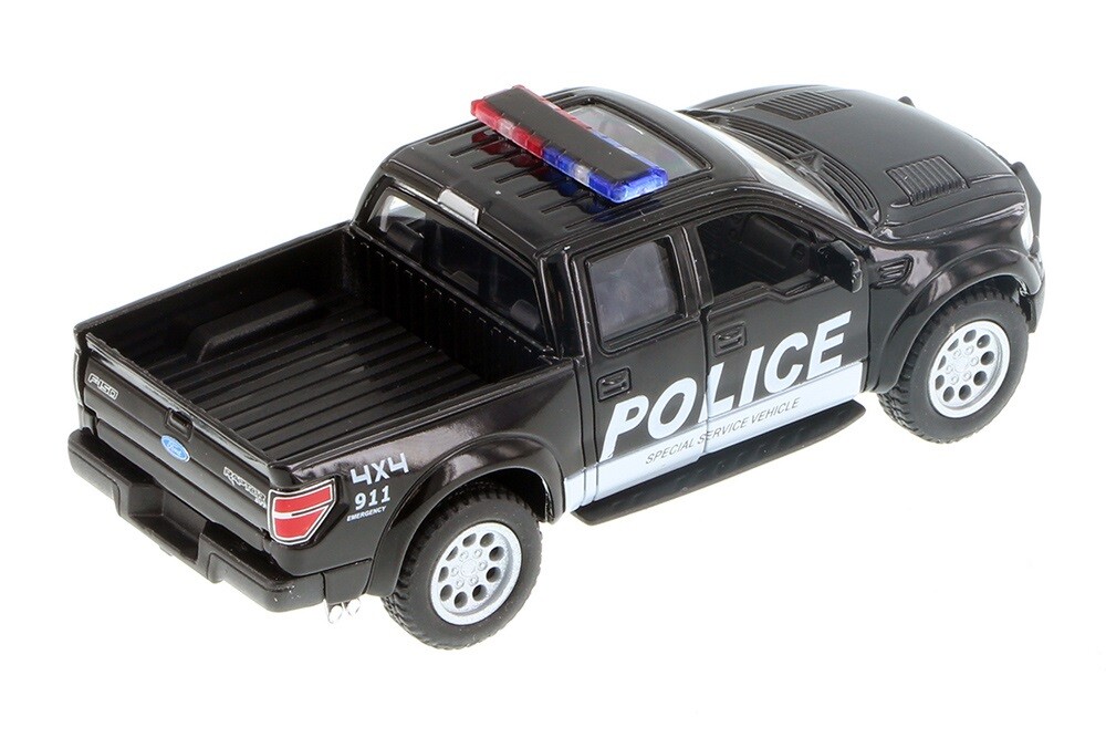 2 PCS, 2013 Ford F-150 SVT Raptor SuperCrew Pickup Police/Fire Rescue 1:46, 5”