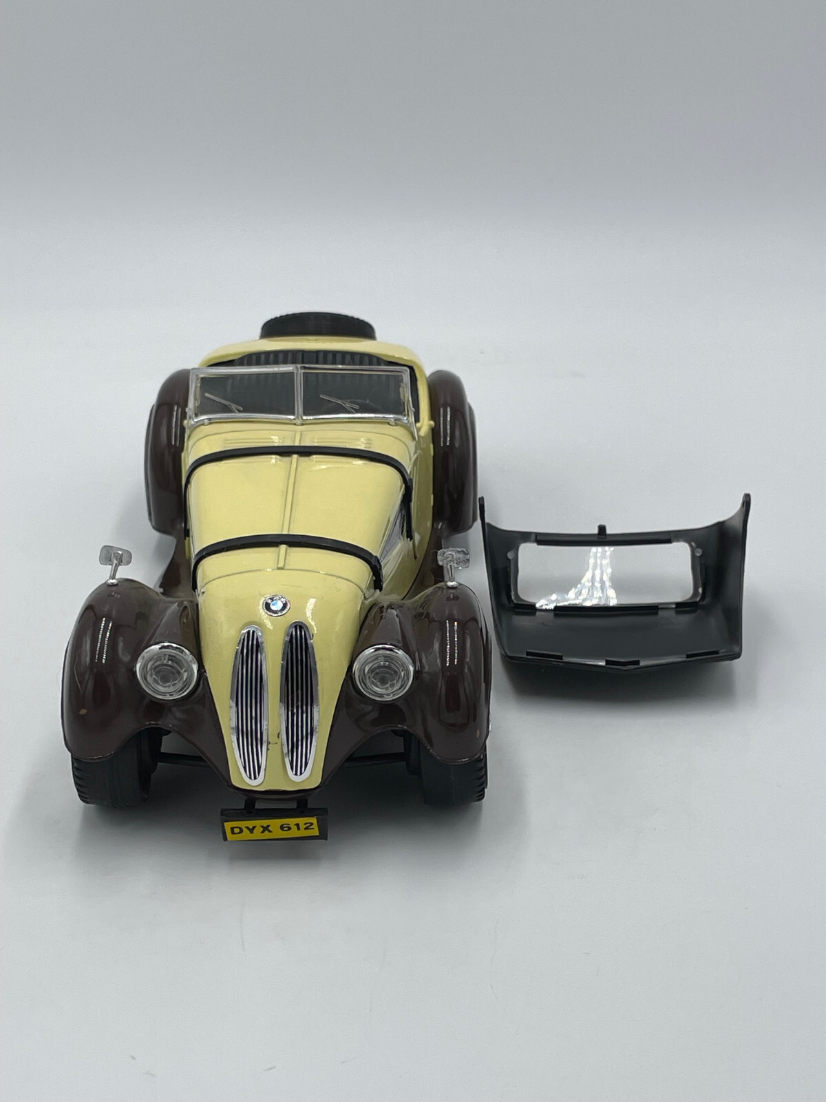 Polistil TG6 BMW 328 Yellow Brown Removable Top 1:16 Made in Italy