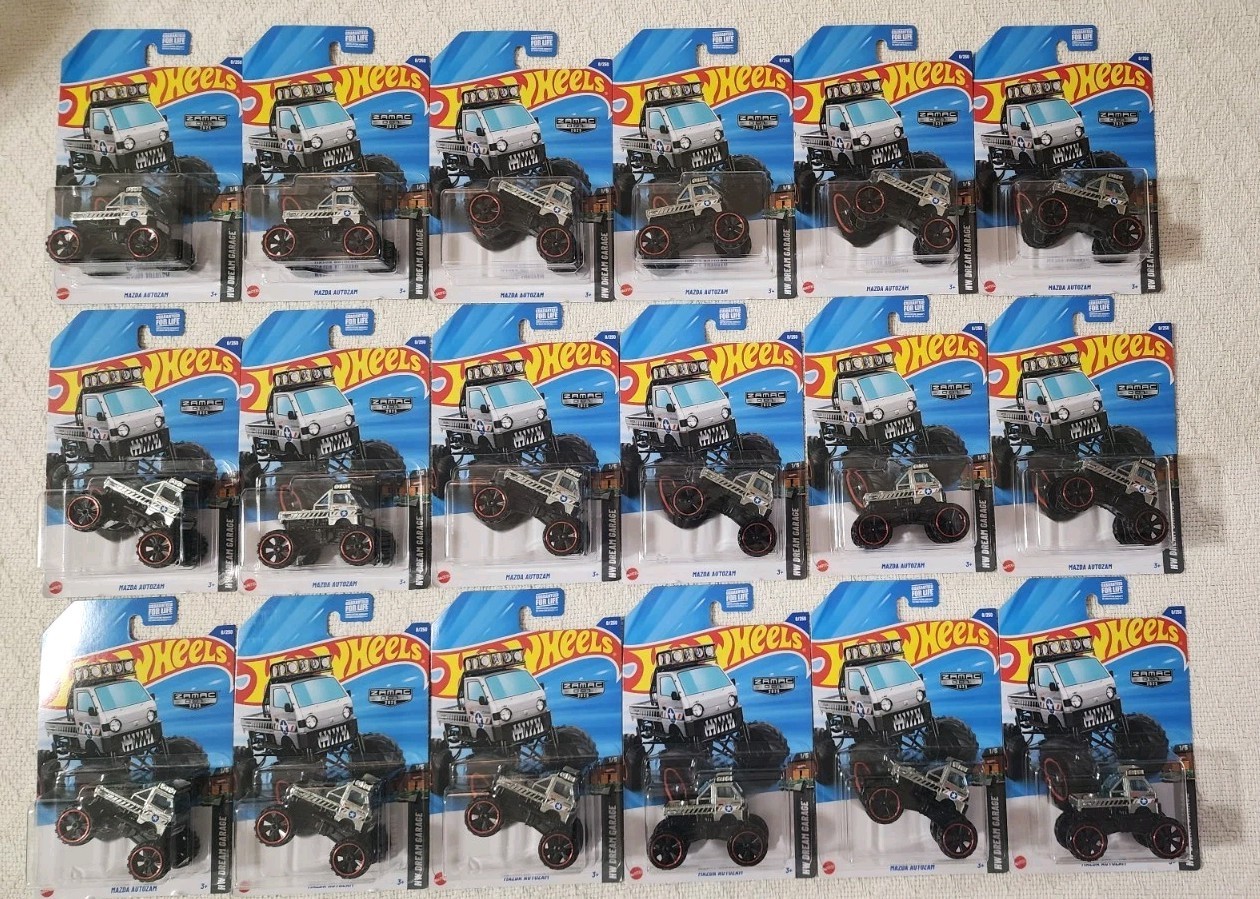 Hot Wheels 2025 Zamac Lot ; Custom ’53 Chevy & Mazda Autozam