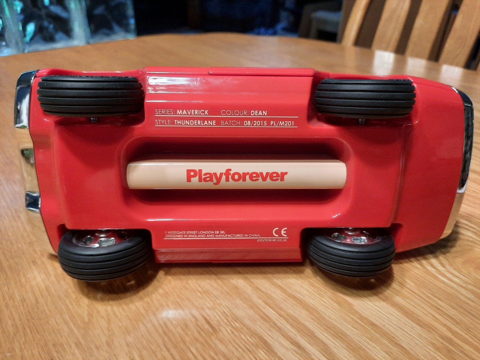 Playforever Thunderlane Maverick Red Dean 2015 PL/M201 Rare Model no box