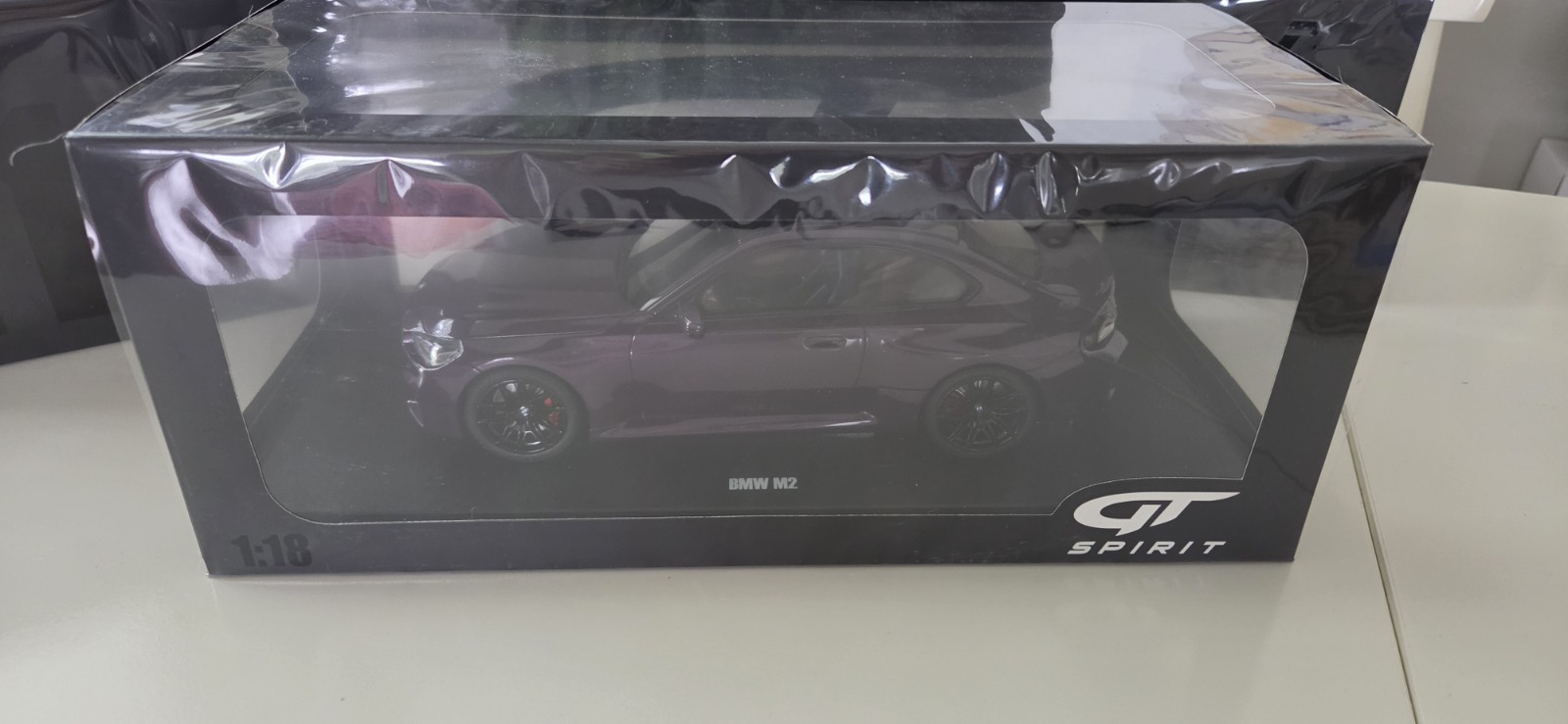 GT Spirit 2023 BMW M2 (G87) Coupe Twilight Purple Metallic 1:18 GT946