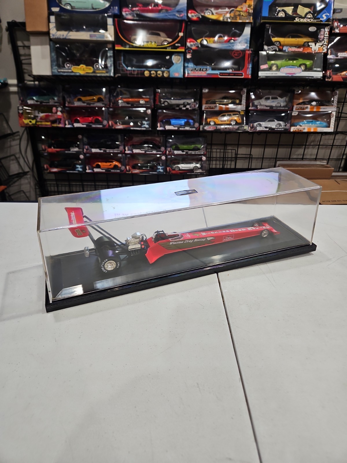 ACTION 1996 WINSTON DRAG RACING TOP FUEL DRAGSTER 1/24 W/ CASE 🇺🇸 SHIPPED