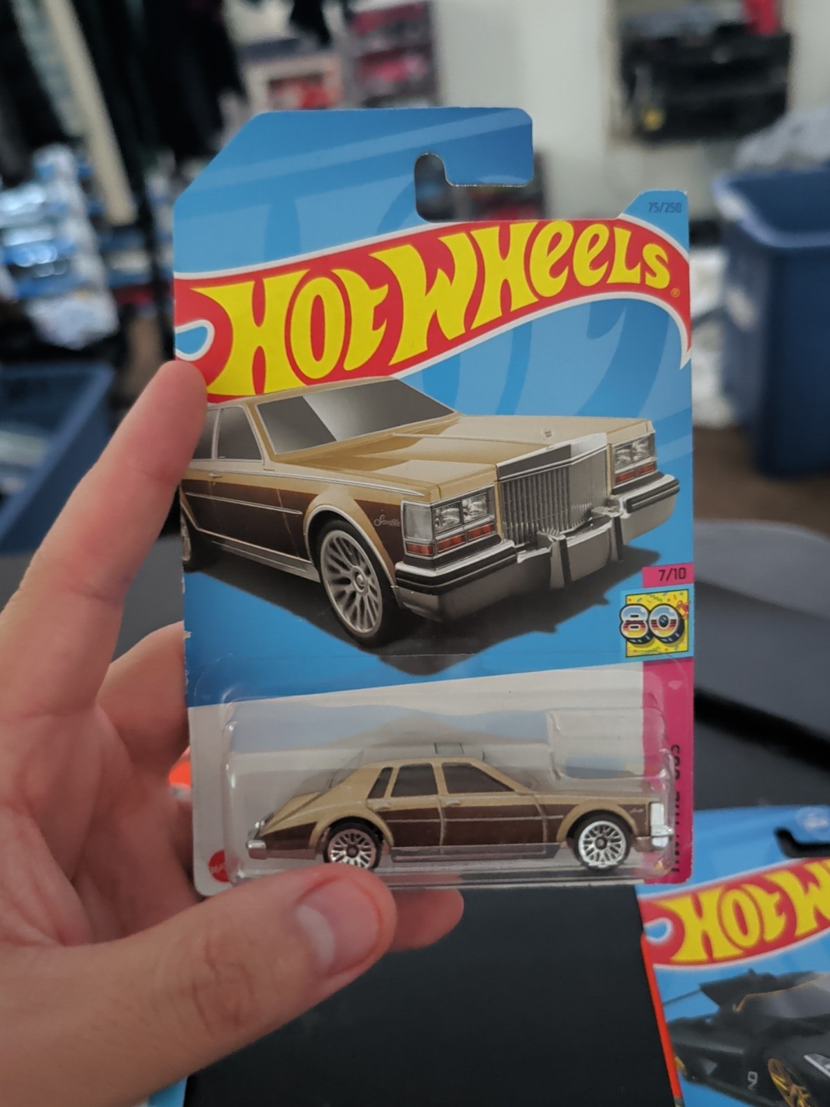 Hot Wheels HW The ’80s 1:64 1982 Cadillac Seville Diecast Gold/Brown Unopened