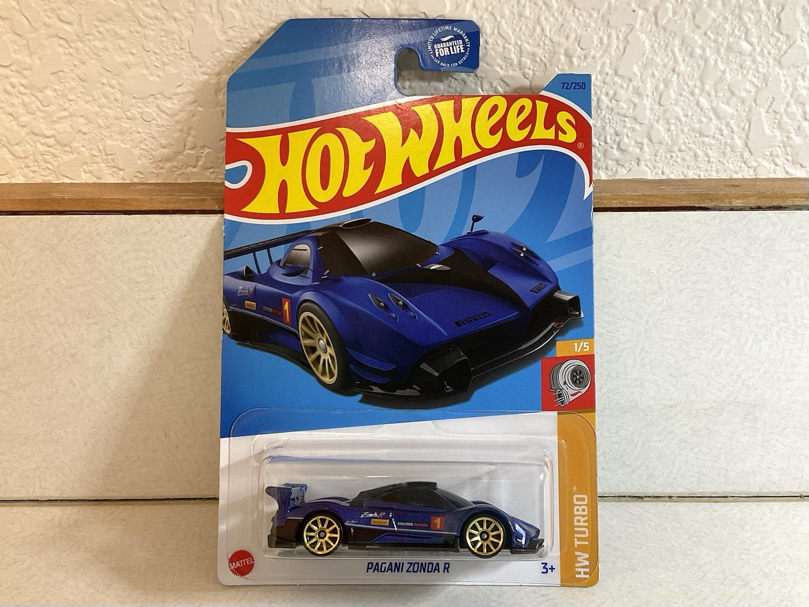 2023 Hot Wheels Pagani Zonda R (72/250) BLUE – HW Turbo #1/5