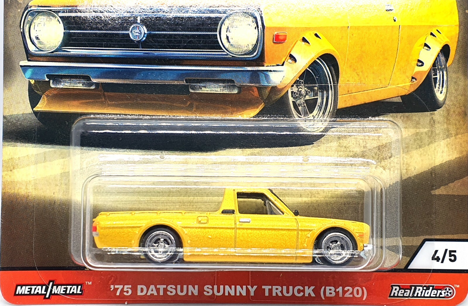 Hot Wheels Premium Car Culture ’75 Datsun Sunny Truck B120 Kids Diecast Toy Car