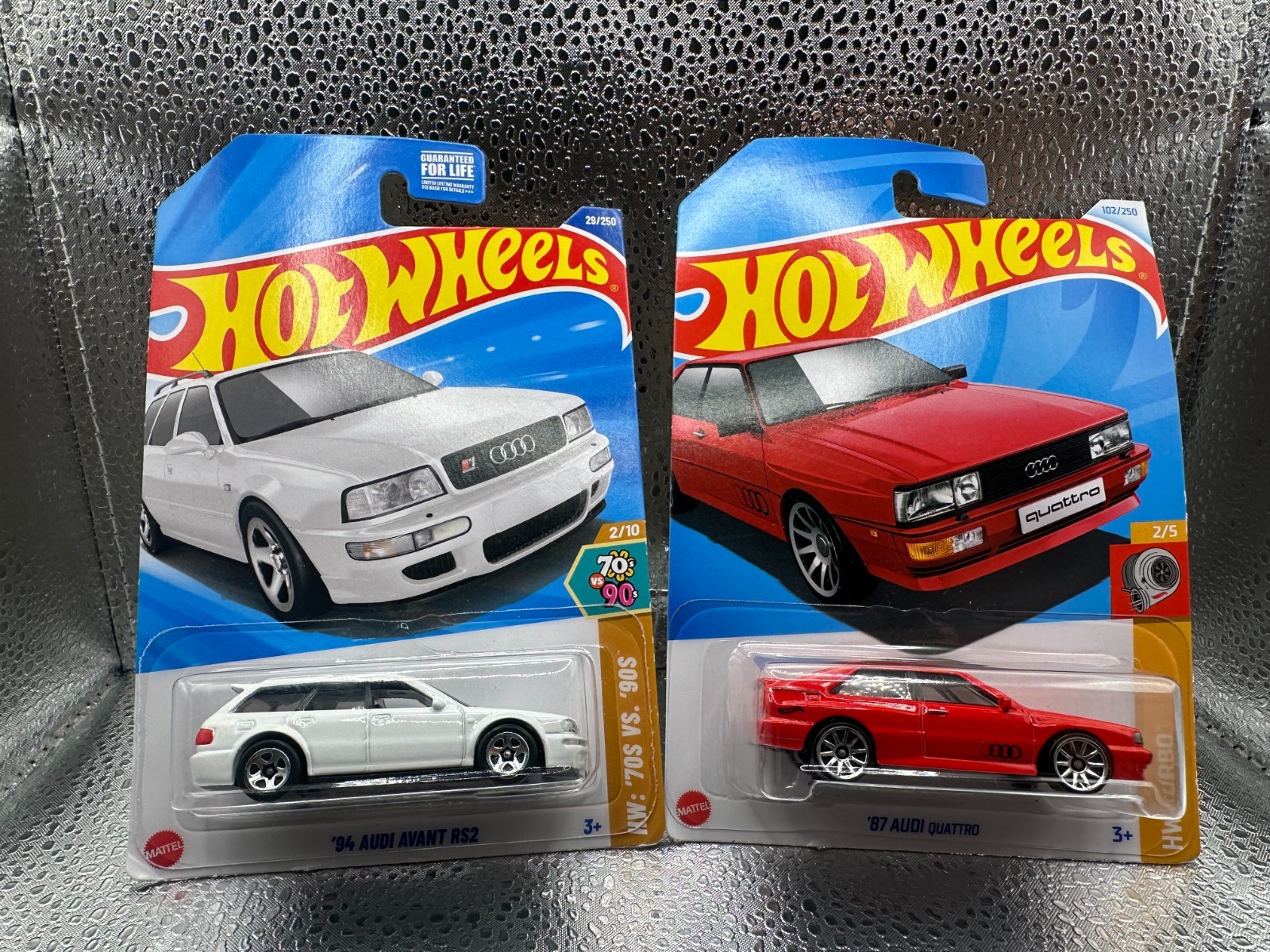 Hot Wheel Audi RS 6 Avant, Sport Quattro 94 Audi Avant, ’87 Audi Quattro Lot of8
