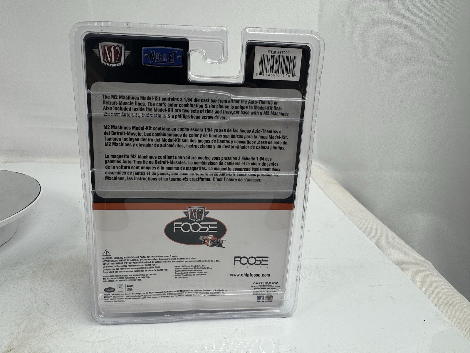 M2 MACHINES 1970 Ford Mustang Foose Gambler 514 Orange Model-Kit 37000-R43 2021