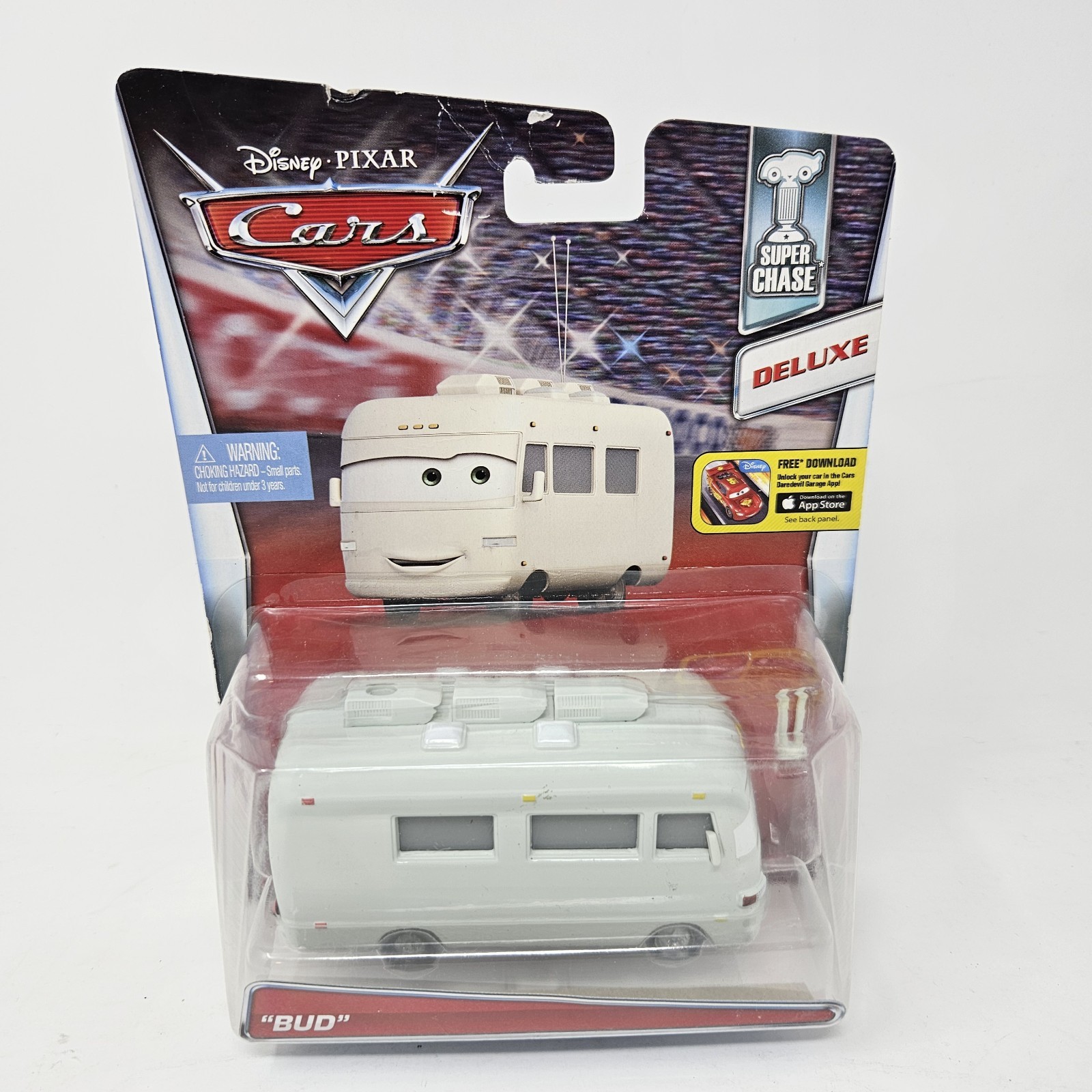 Disney Pixar Cars BUD Super Chase Deluxe RV Camper 2015 New