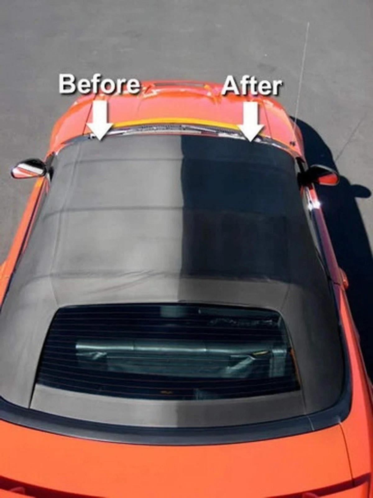 Forever Black Convertible Top Restorer Gel 8 Fl Oz Long Lasting UV Protection