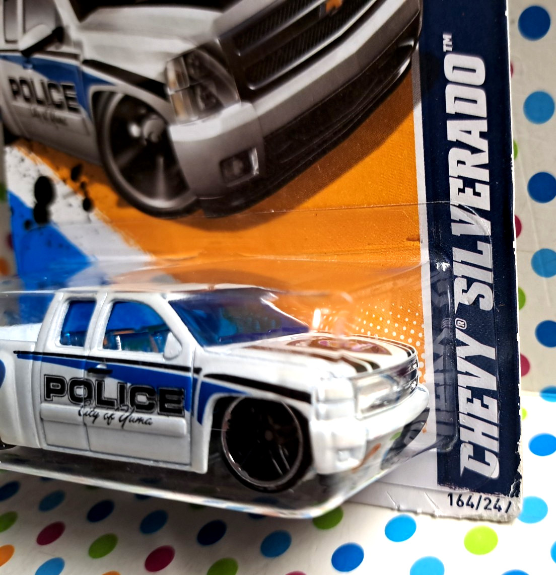 HOT WHEELS HW MAIN STREET ’12 CHEVY SILVERADO POLICE NEW