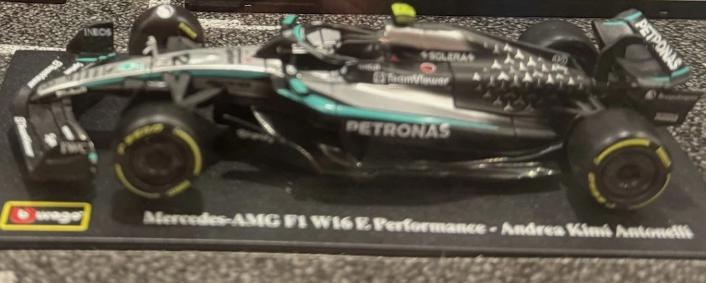 All new from Bburago Formula 1 cars 1:43 Ferrari, Mclaren, Red Bull and Mercedes