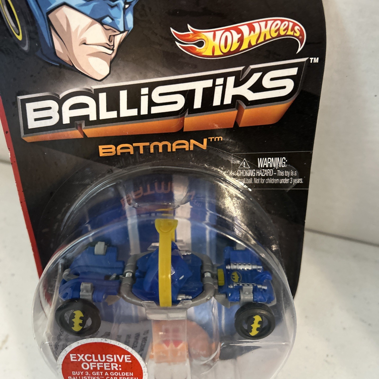 Hot Wheels Ballistiks Vehicle – VERY RARE TOP SPEED GT
