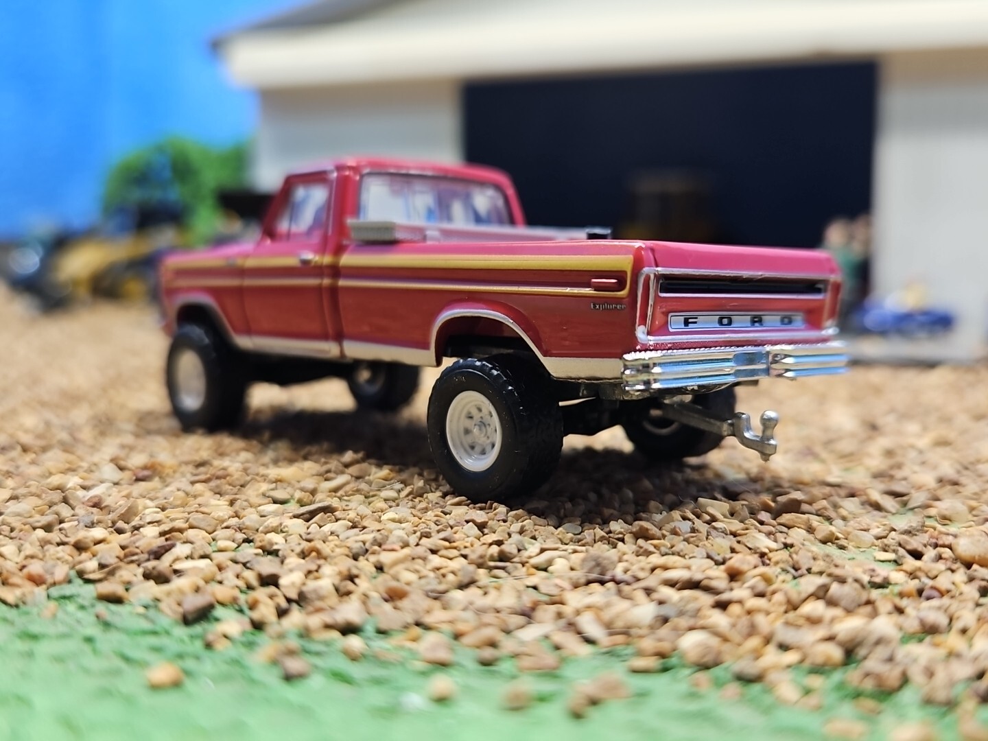 Custom Made 1978 Ford F-150 RANGER XLT 4×4 Greenlight Pickup Truck Fargo F250 79