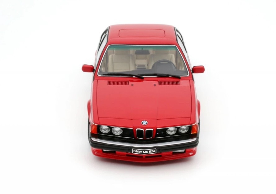 1/18 GT Spirit Otto BMW E24 M6 in Henna Red from 1986 OT1018