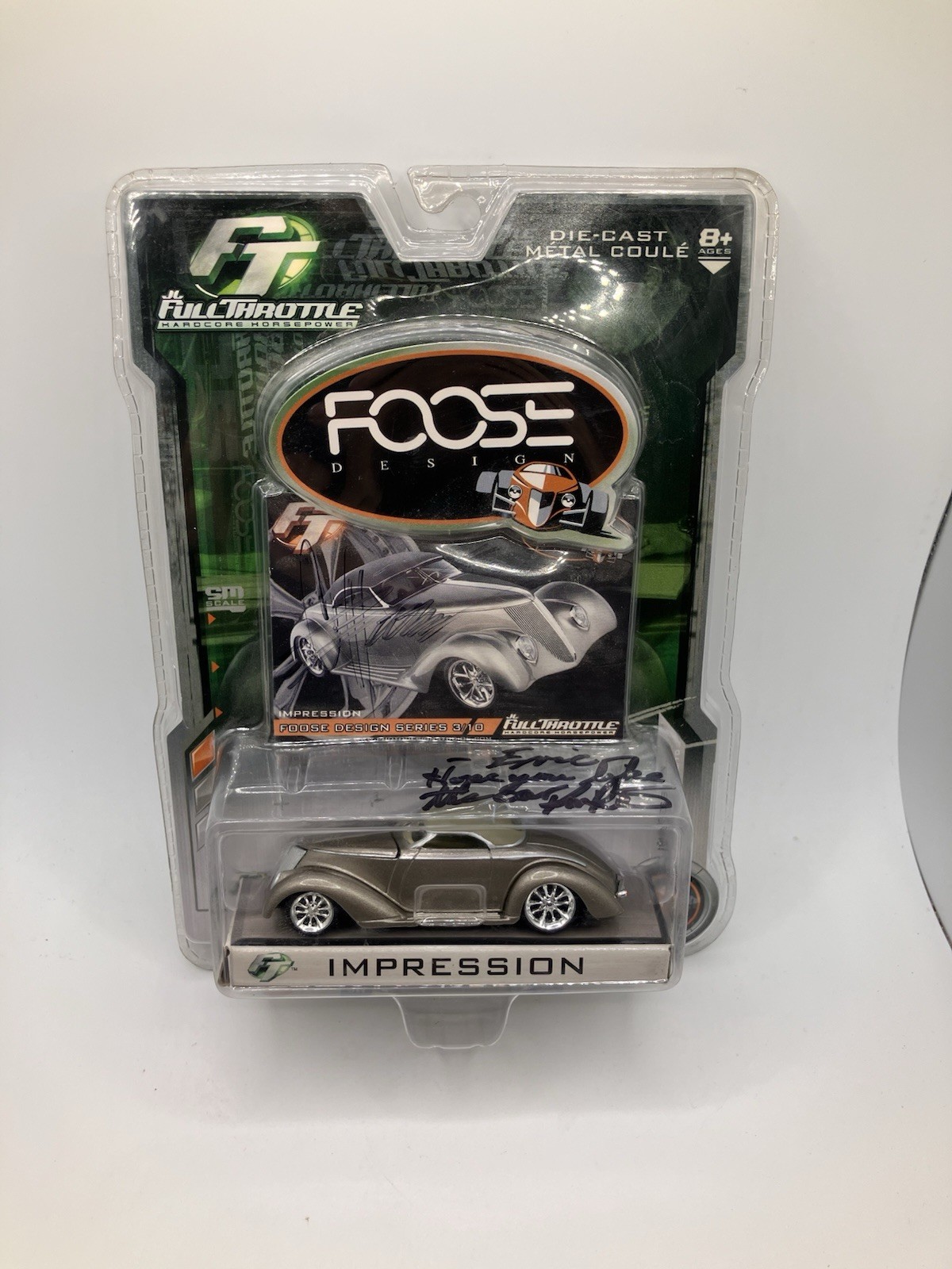 2006 Full Throttle Die Cast Foose Design Artist Series 3/10 Impression Signed