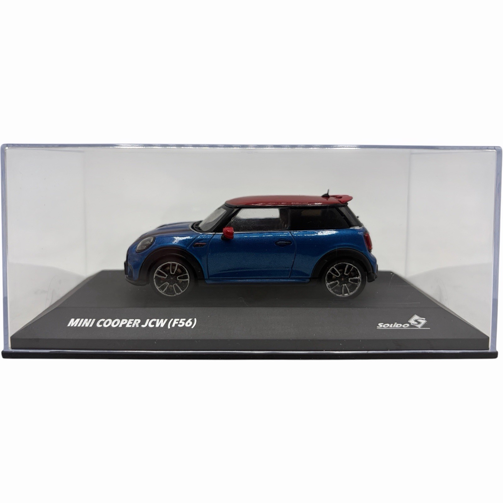 F56 MINI Cooper S John Cooper Works Blue Diecast car 1:43 Scale