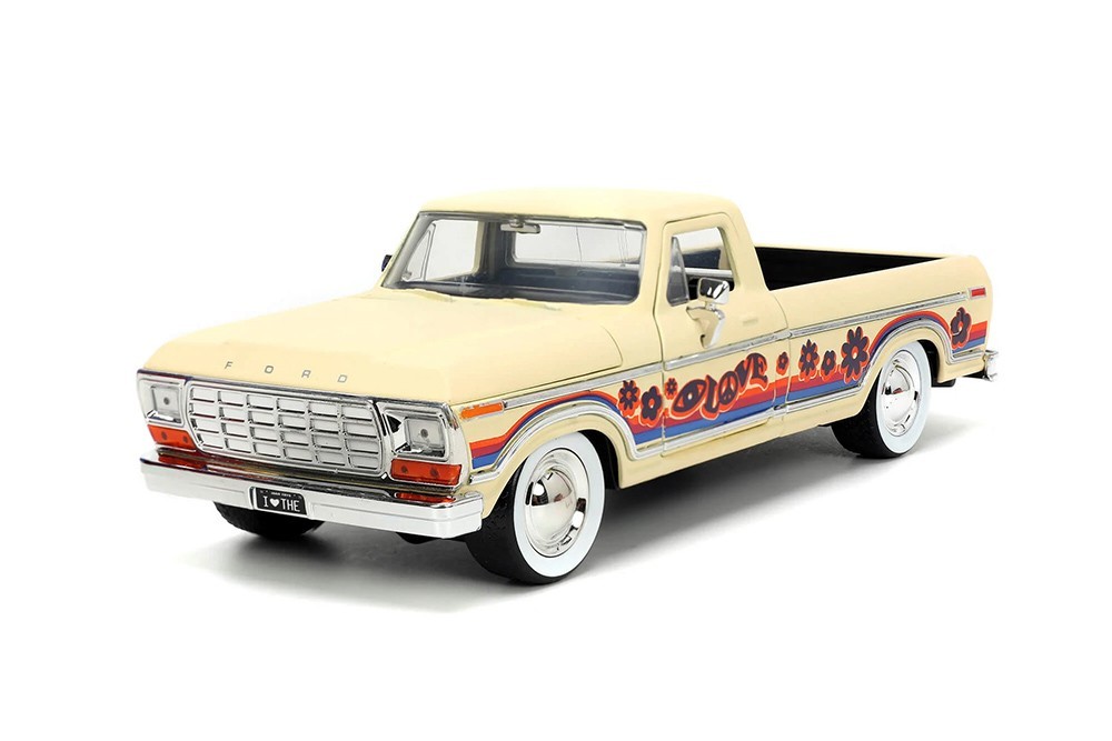 Ford F-150 Pickup Truck Jada, Diecast Car I Love The 70’s 1979