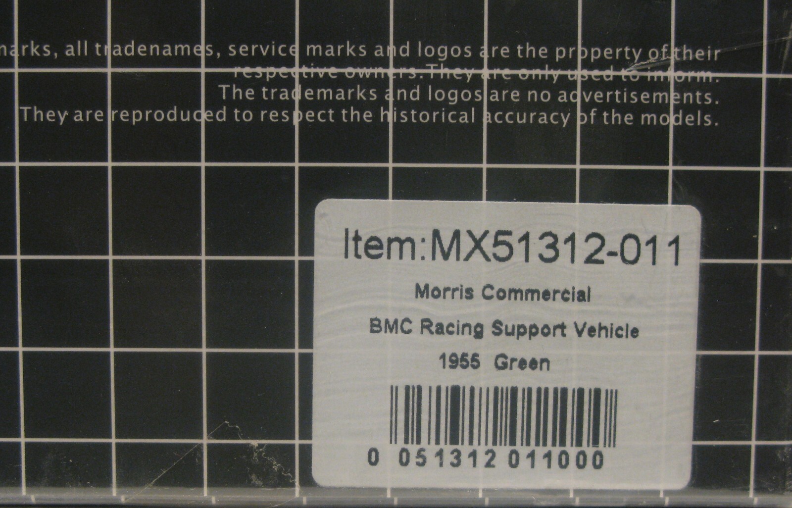 Matrix 1:43 MX51312-011 Green 1955 Morris BMC Racing Support Vehicle New Sealed