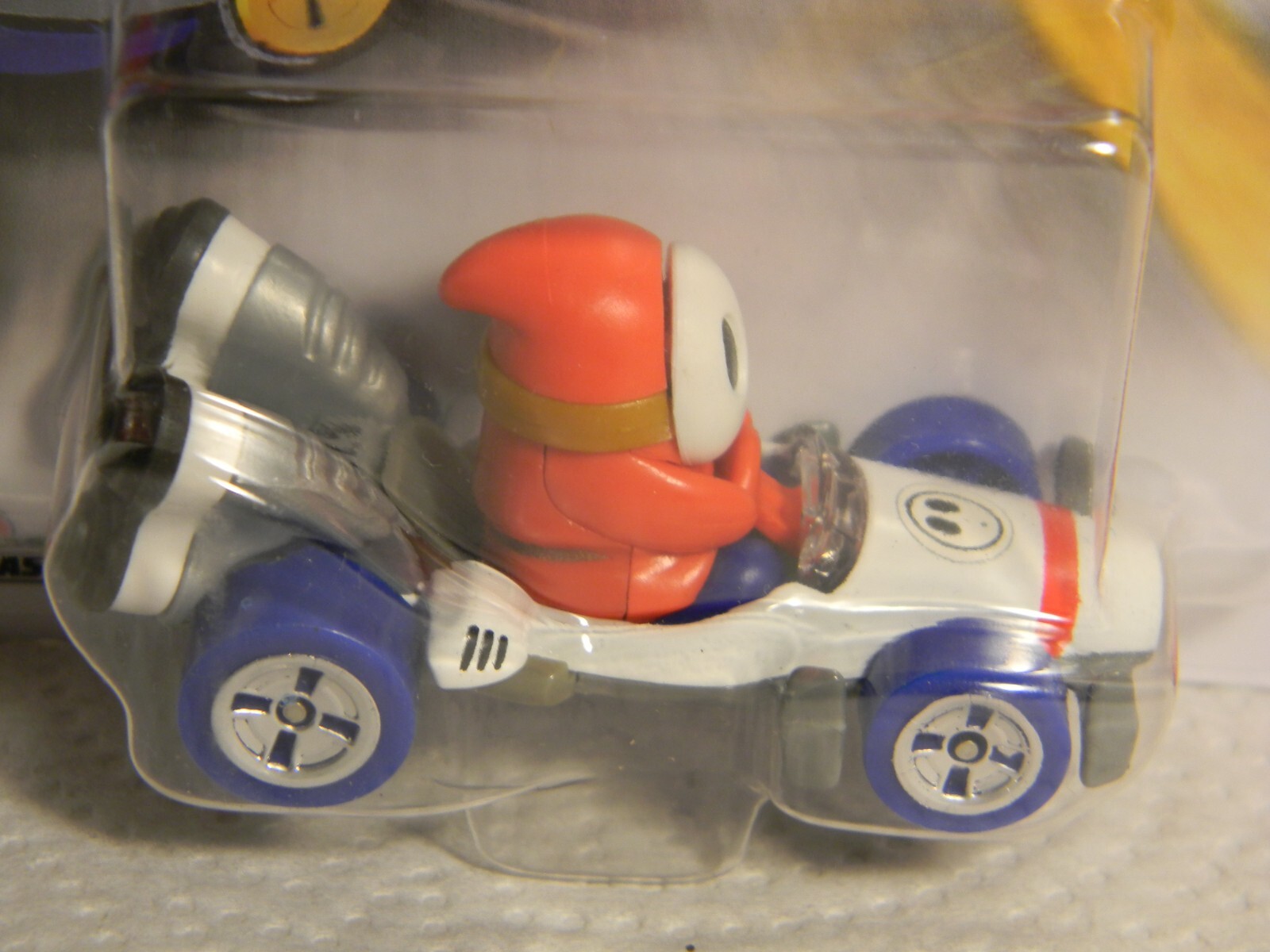 Hot Wheels, Mariokart, 1:64, “Shy Guy” ‘B-Dasher’, New, Unopened Package