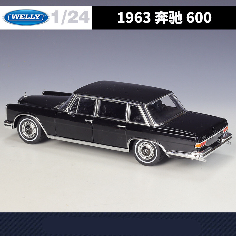 Mercedes-Benz 600 Alloy Car Model Diecasts Metal Classic Old Car Child Toy Gift