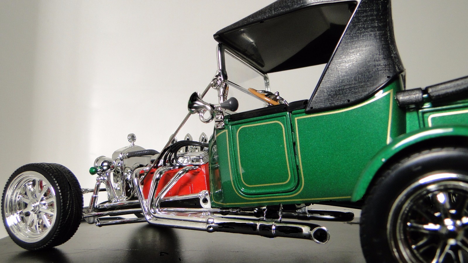 Hot Rod Dragster Racing1 18Classic Race Car12Custom Built GT Metal Body Model24