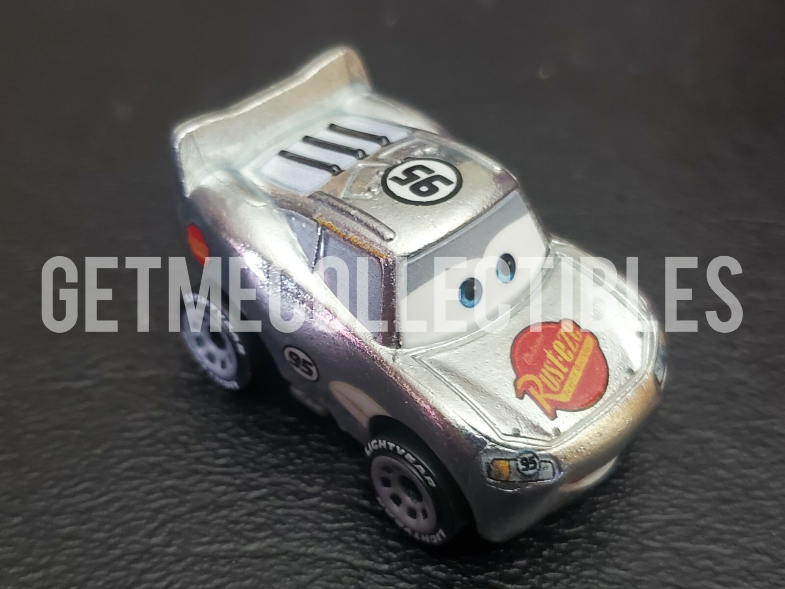 DISNEY CARS MINI RACERS SILVER RADIATOR SPRINGS MCQUEEN 2021 BOX #27 SHIP $15+