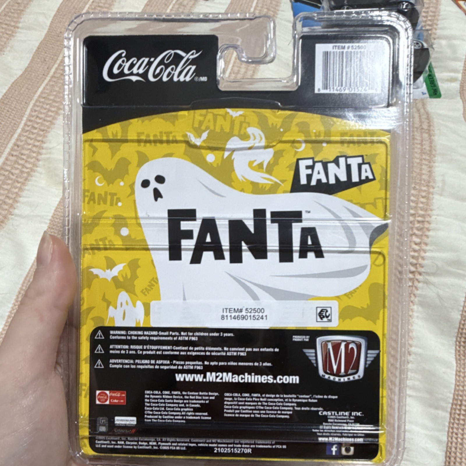 M2 Machines Dodge A100 Panel Van 1964 Fanta Coca-Cola Diecast 1:64 14+ Years