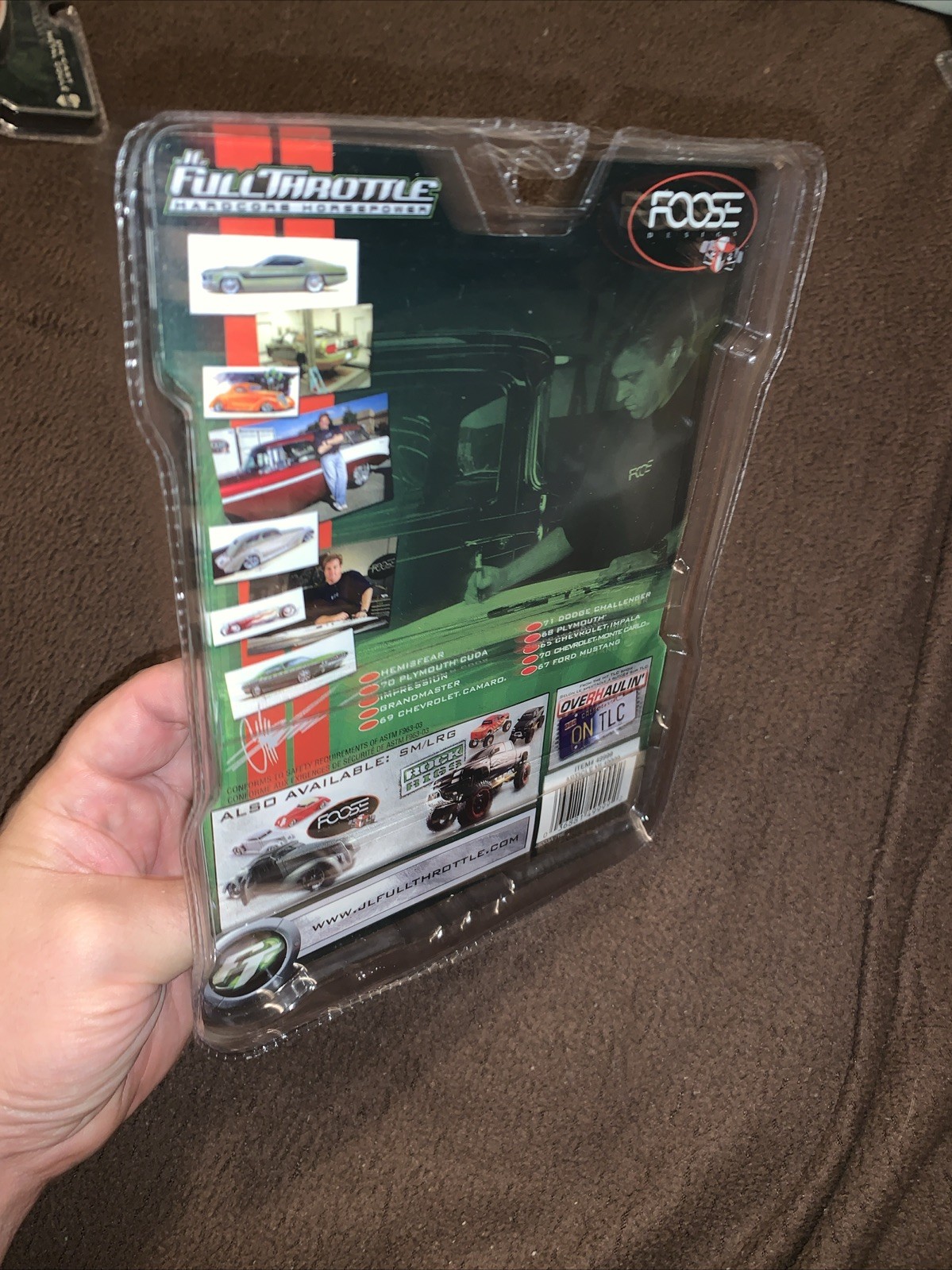 Full Throttle Foose Design Series 4/10 Silver Chevy Grandmaster – Chevrolet
