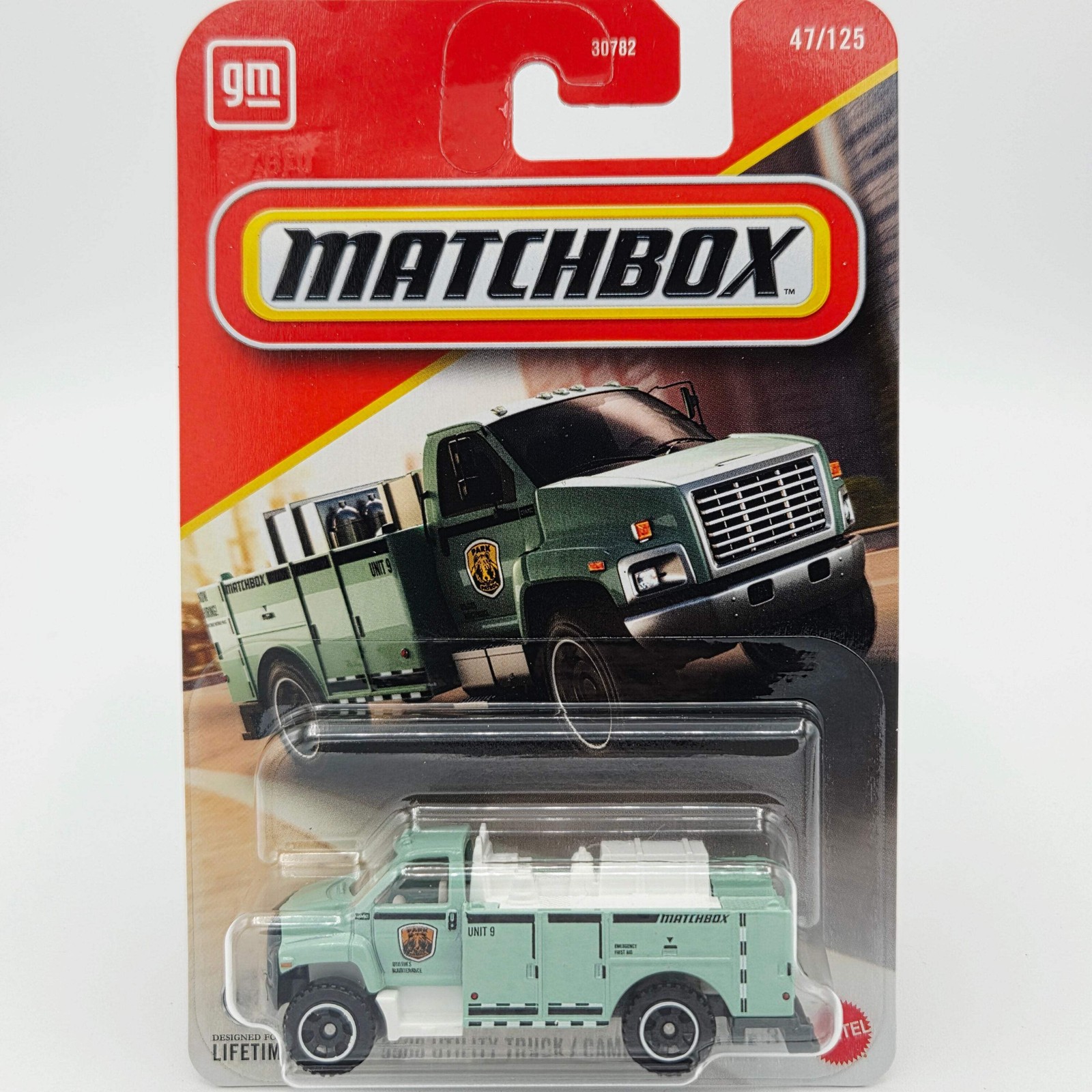 Matchbox GMC 3500 Utility Truck “National Parks” (2026 Mix 4 D Basic)